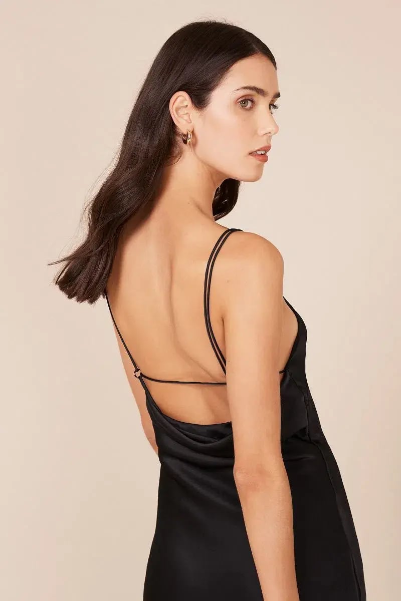 Camilla and Marc Antonelli Backless Dress Black Size 10 photo 3