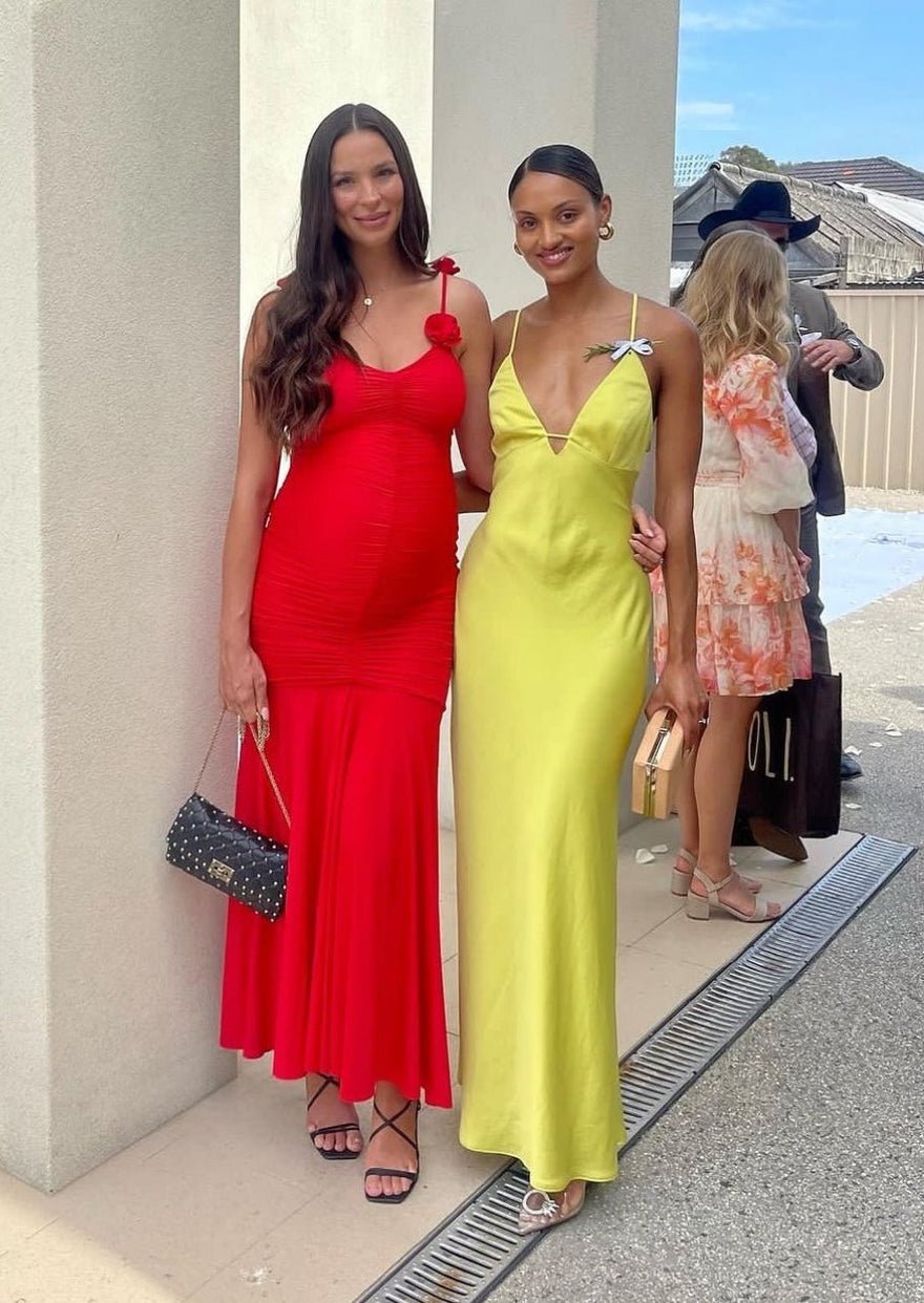 Maygel Coronel Alejandra Dress, Red photo 4