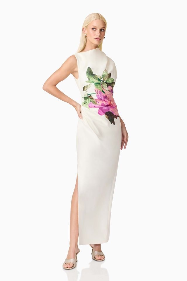 Elliatt Azelie Gown - Ivory photo 3