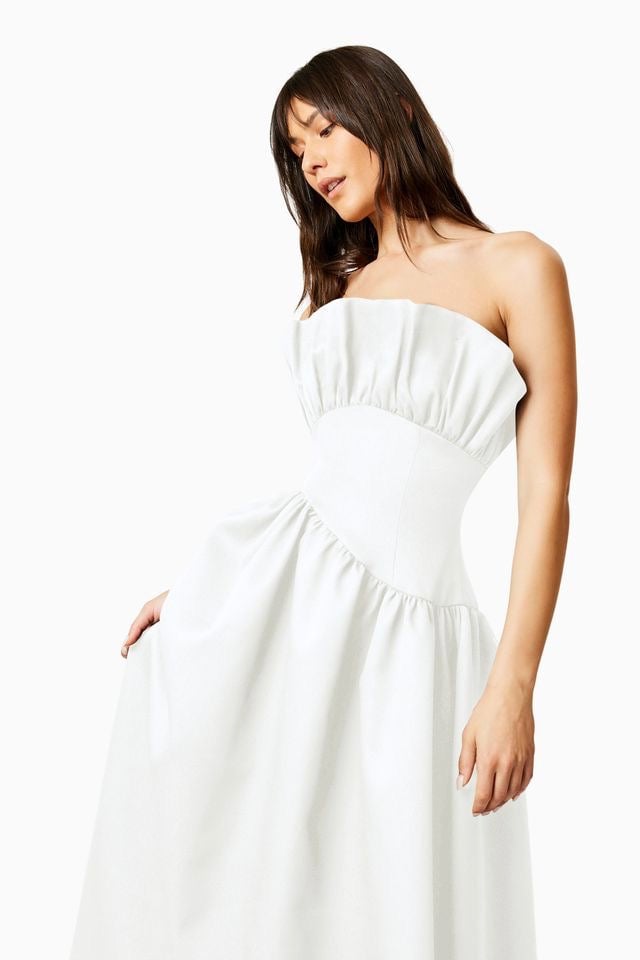 Elliatt Laurel Dress - White photo 2