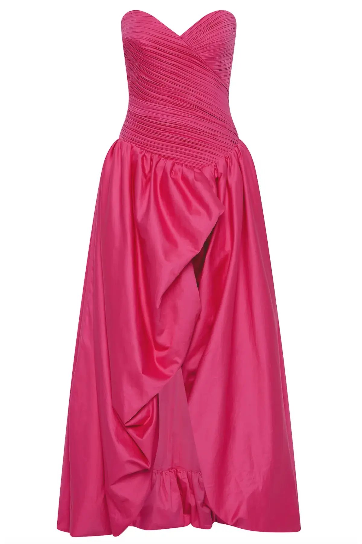 Aje Estelle Gown Cerise Pink Size 6 photo 2
