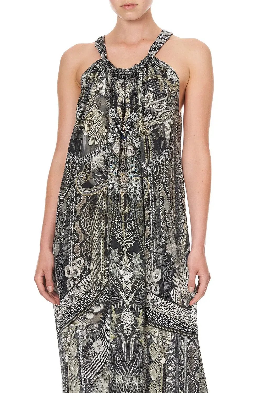 Camilla Drawstring Dress in One Tribe One Size photo 4