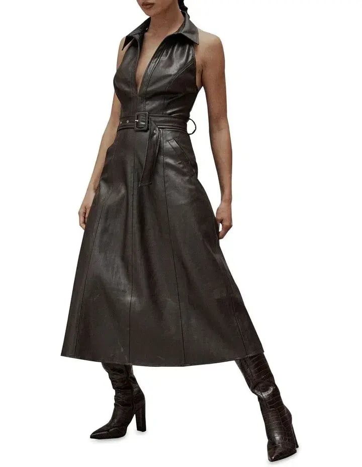 Mossman Opulence Maxi Dress Chocolate Size 14 photo 2