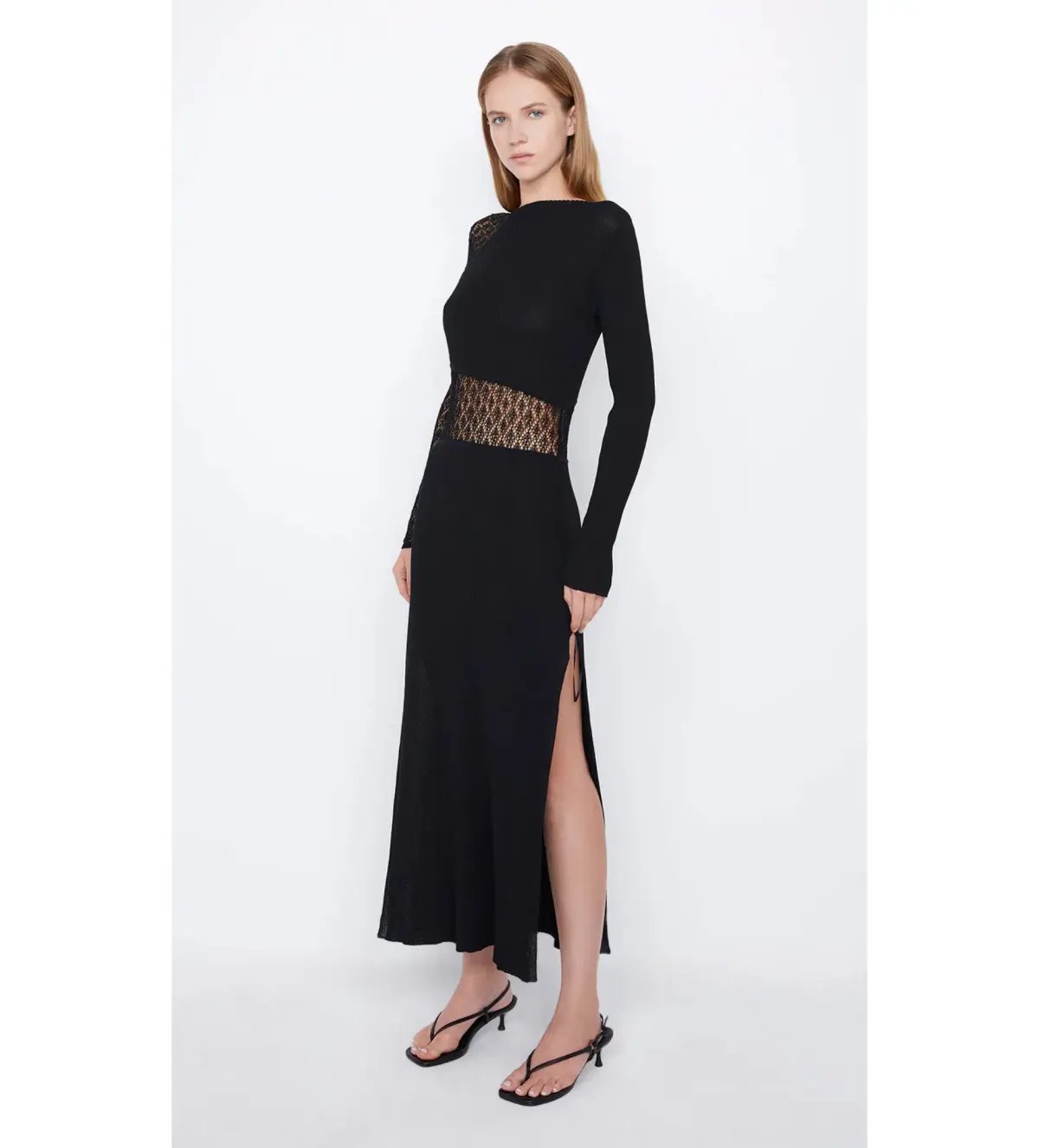 Bec and Bridge Chantelle Long Sleeve Dress in Black Size M / AU 10 photo 2