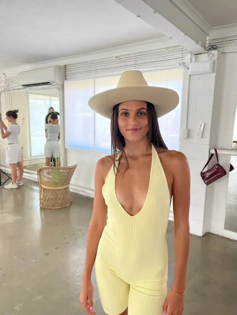 Sir the Label Kelvin Halter Jumpsuit in Lemon Size 0 / Au 6 photo 7