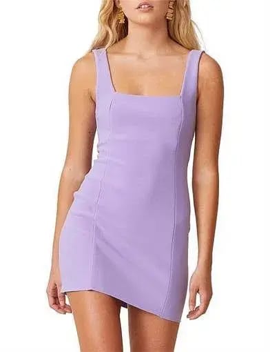 Bec & Bridge Gemma Mini Dress Lilac Size 8 / S photo 3