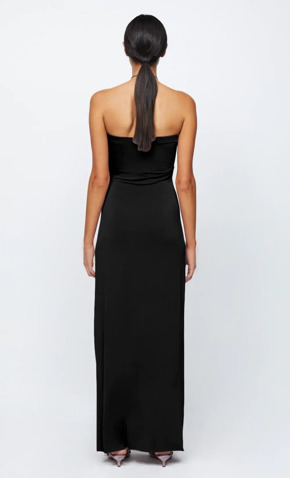 Bec & Bridge Petra Strapless Maxi Dress in Black Size 10 / M photo 3
