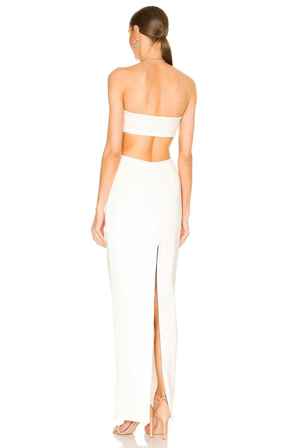 Natalie Rolt Carmen Gown White Size 0 / AU 6 photo 3