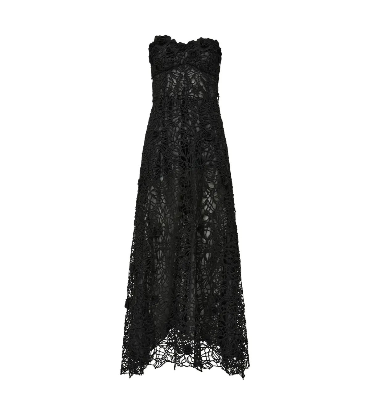 Manning Cartell Tea Ceremony Maxi Dress Black Size 10 photo 5