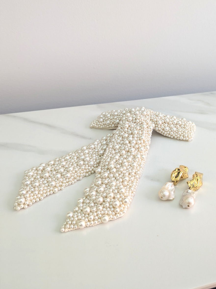 Jennifer Behr Bailey Pearl Barrette photo 3