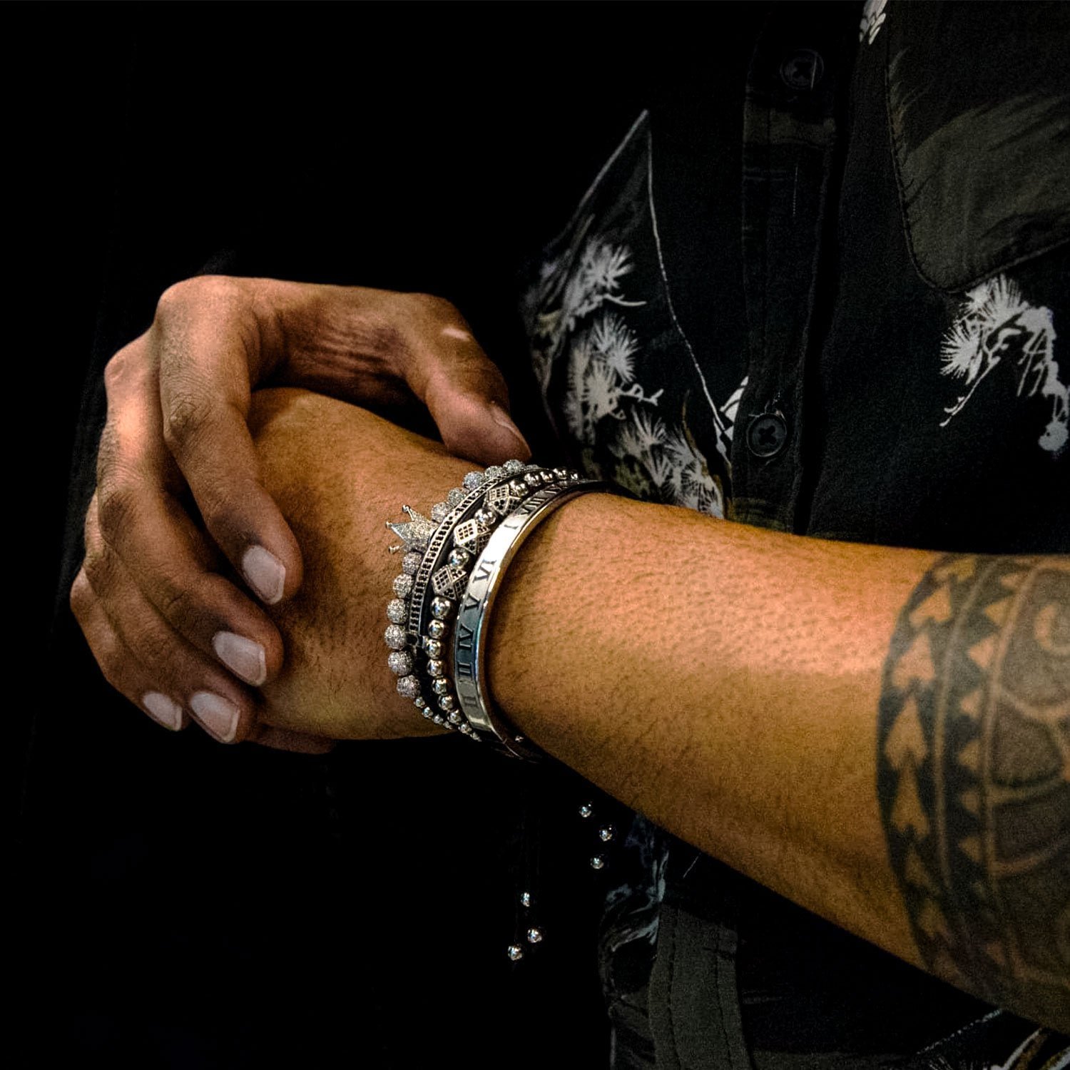 F With The King Bracelet - Silver photo 7