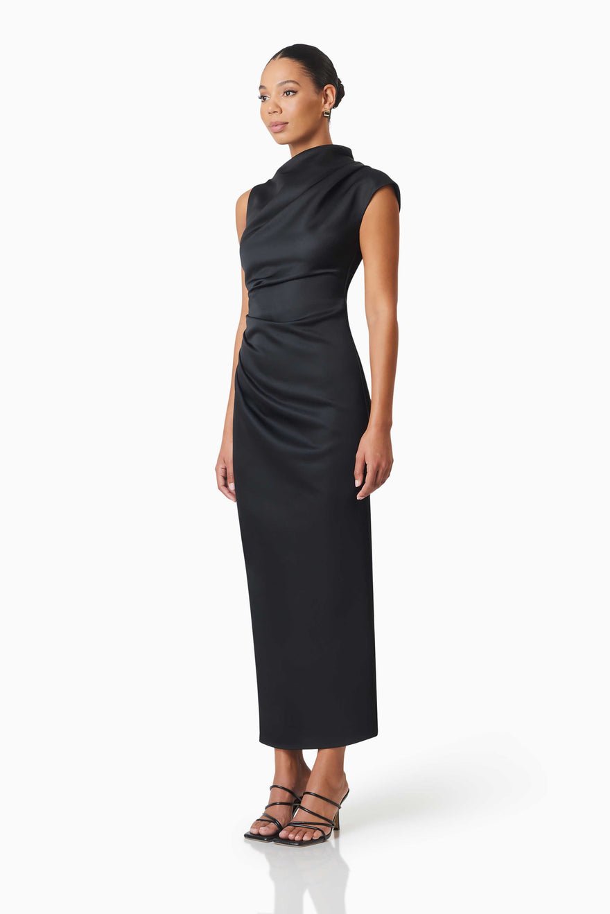 Elliatt Coralie Maxi Dress - Black photo 3