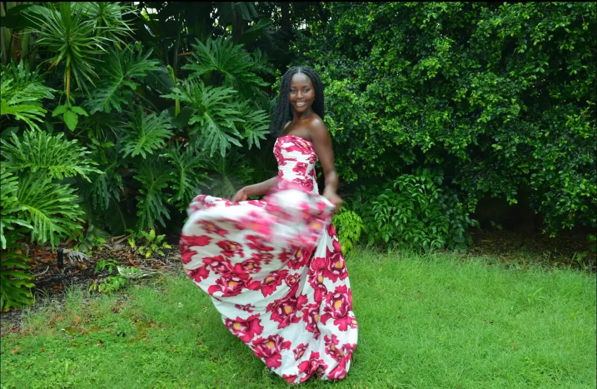 Behold Maxi Dress - Boldly Blooming Aje size S photo 3