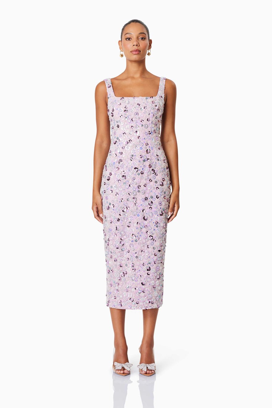 Elliatt Aurora Midi Dress - Multi photo 4