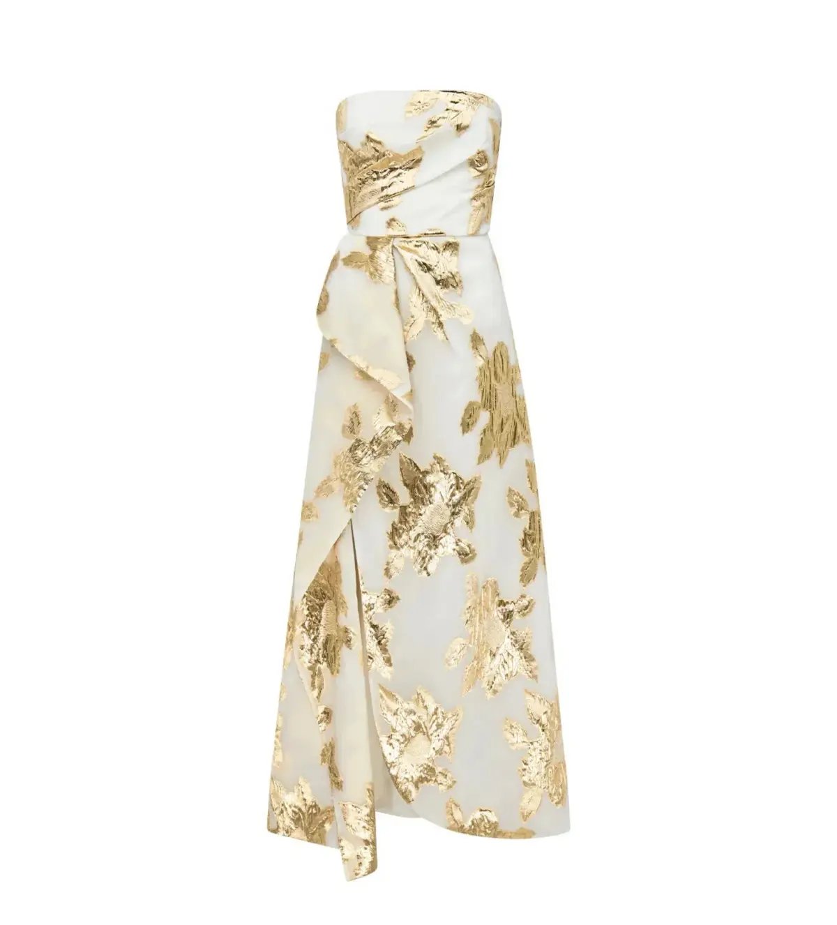 Manning Cartell Paved With Gold Gown White/Ivory Size 10 photo 5