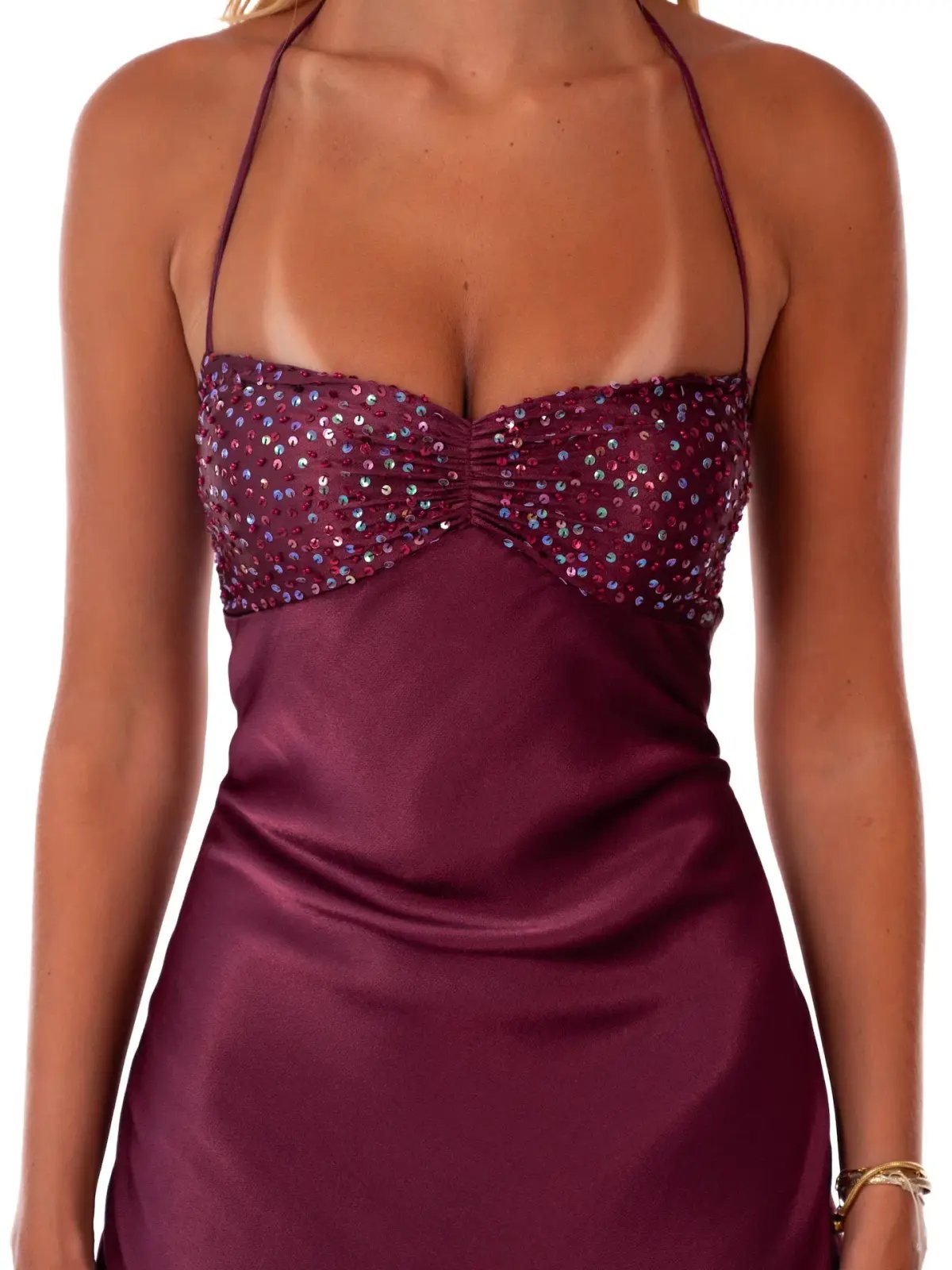 I Am Delilah Jade Maxi Dress in Berry Size M AU 10 photo 2