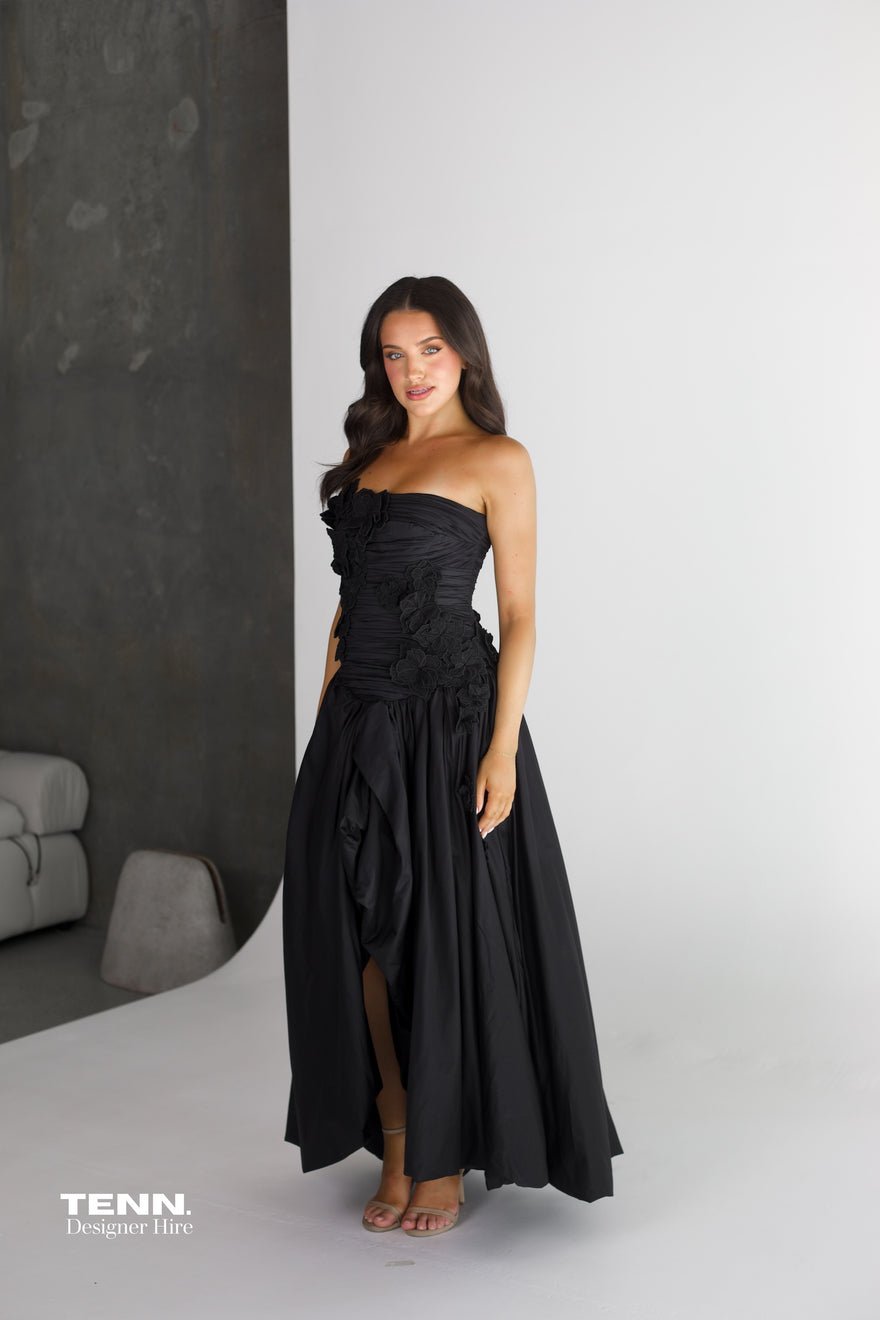 Aje Splendour Gown - Black photo 4