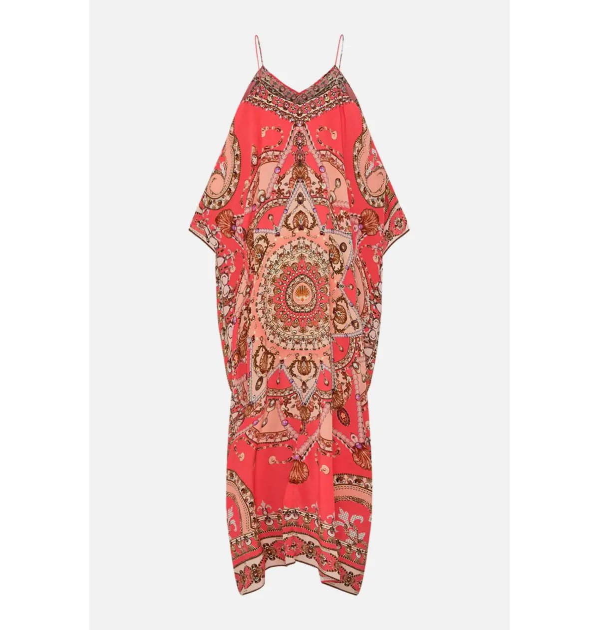 Camilla The Shell Games Shoestring Strap Kaftan Print One Size photo 8