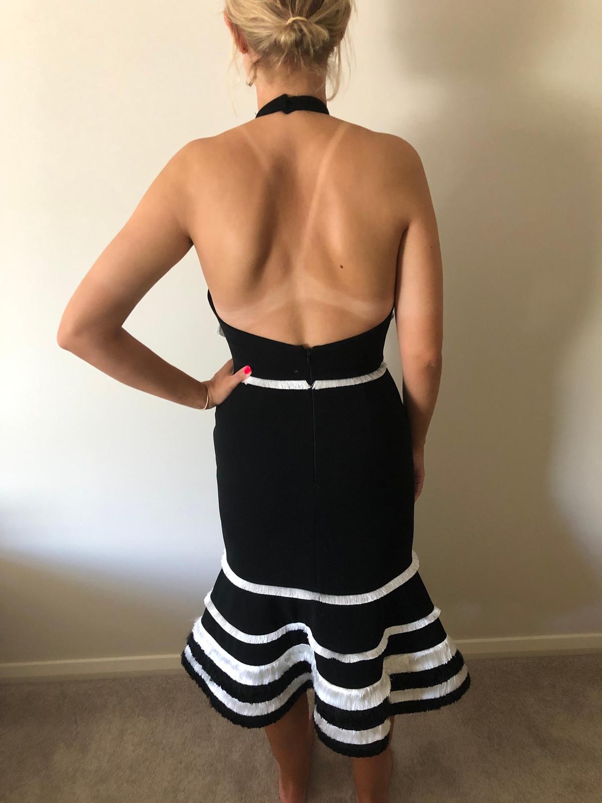 Alexis Doriann Dress Black Size 8 photo 4