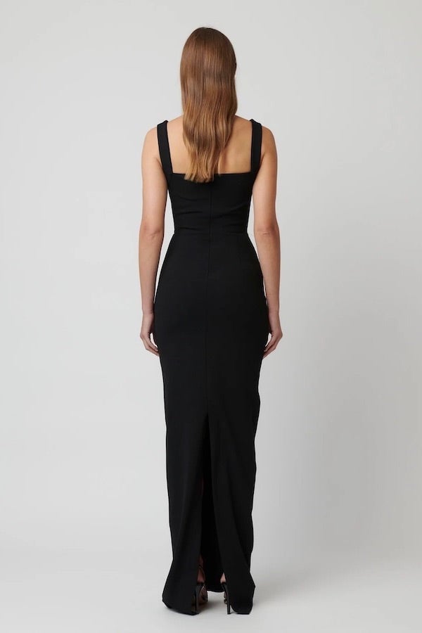 EFFIE KATS MARBELLA GOWN - BLACK photo 4