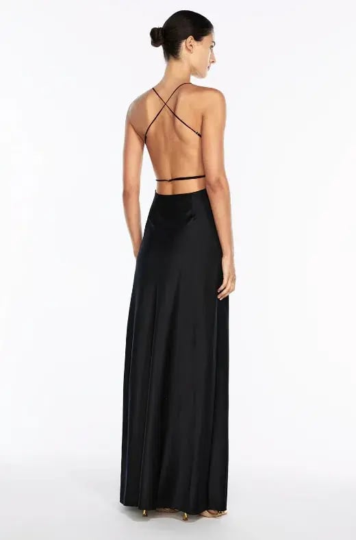 Manning Cartell Liquid Asset Slip Dress Black Size 8 photo 3