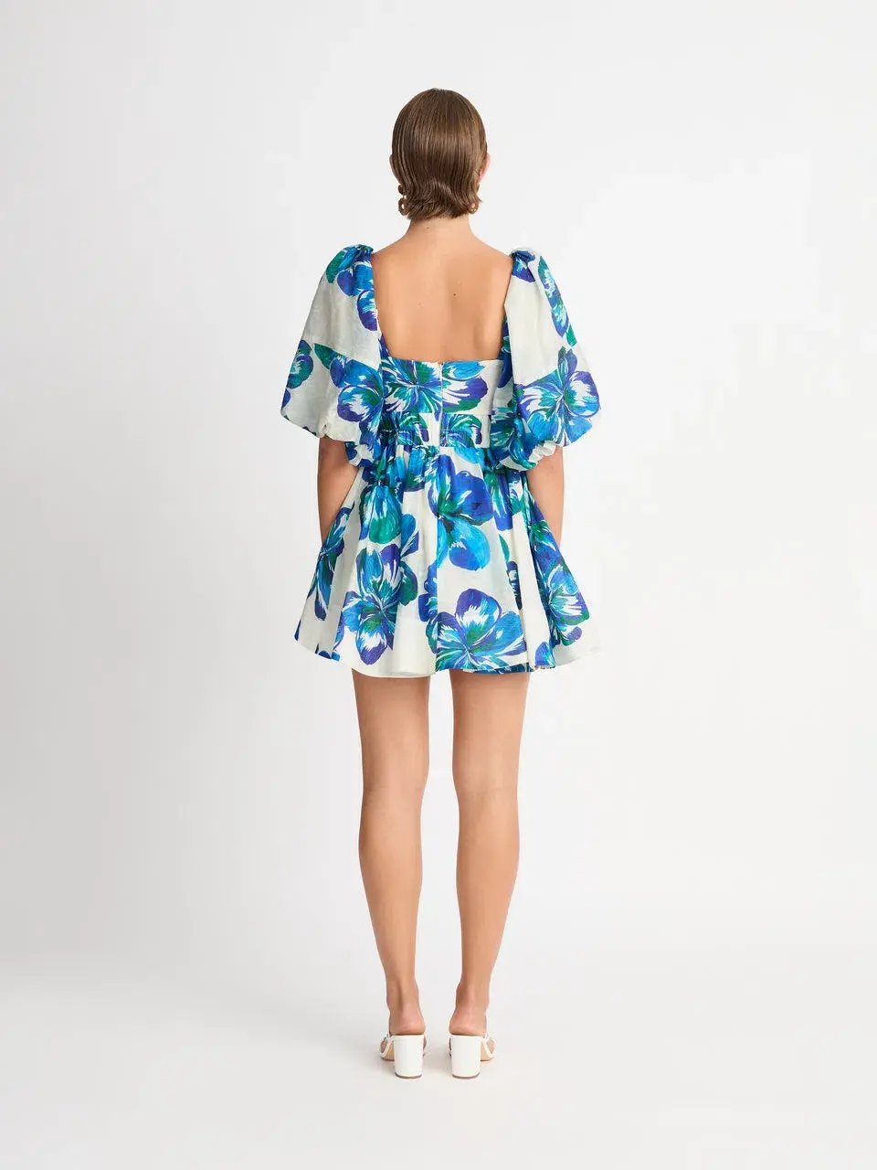 Sheike Hibiscus Mini Dress Floral Size 16 photo 2