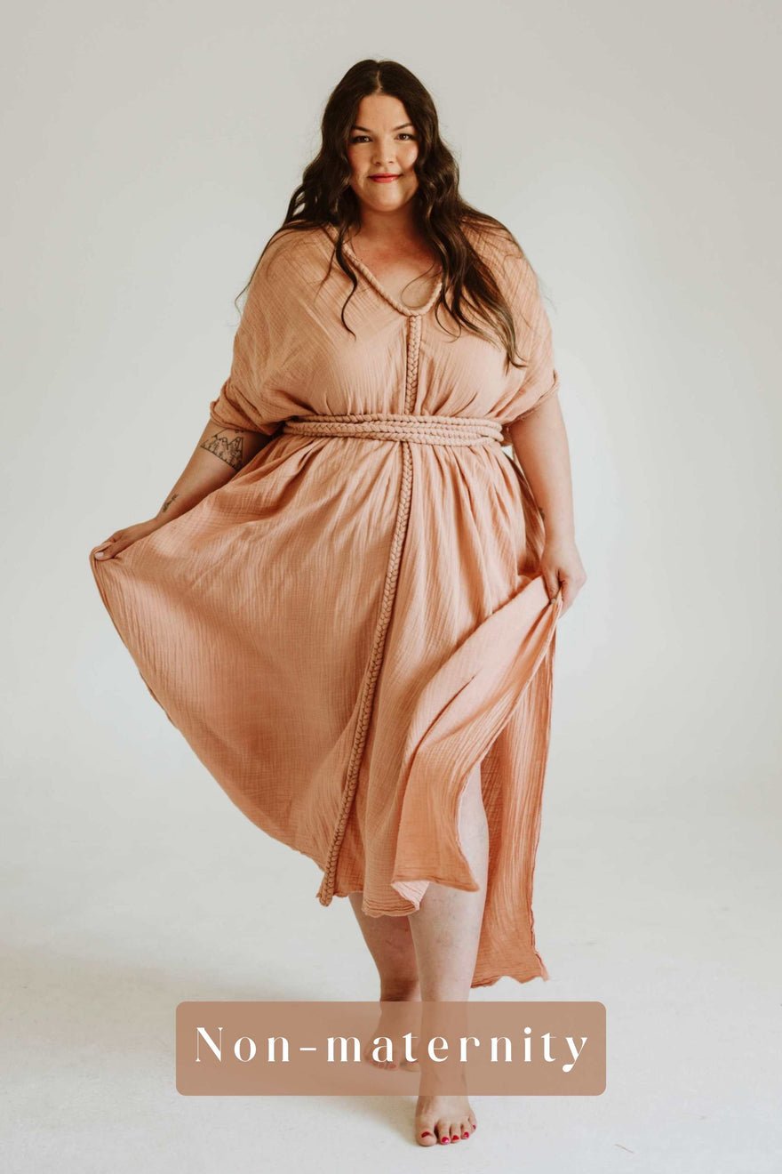Chic Le Frique Ophelia Maxi Dress - Salmon Pink photo 2