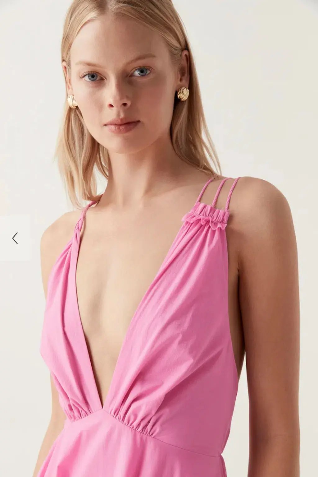 Aje Vellum Maxi Dress Cerise Pink Size 12 photo 3
