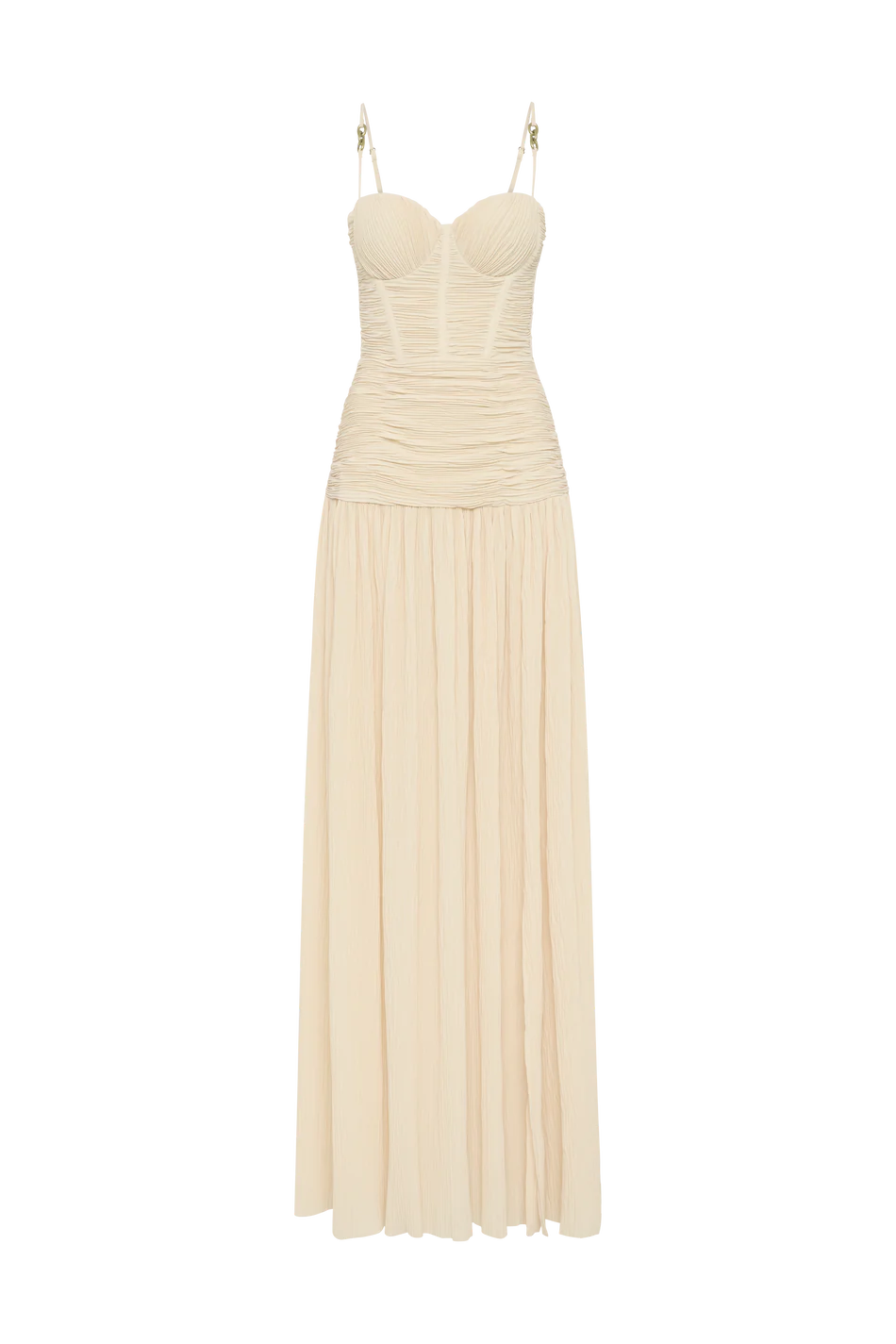MANNING CARTELL DOUBLE TIME PLEAT DRESS - NOUGAT photo 6