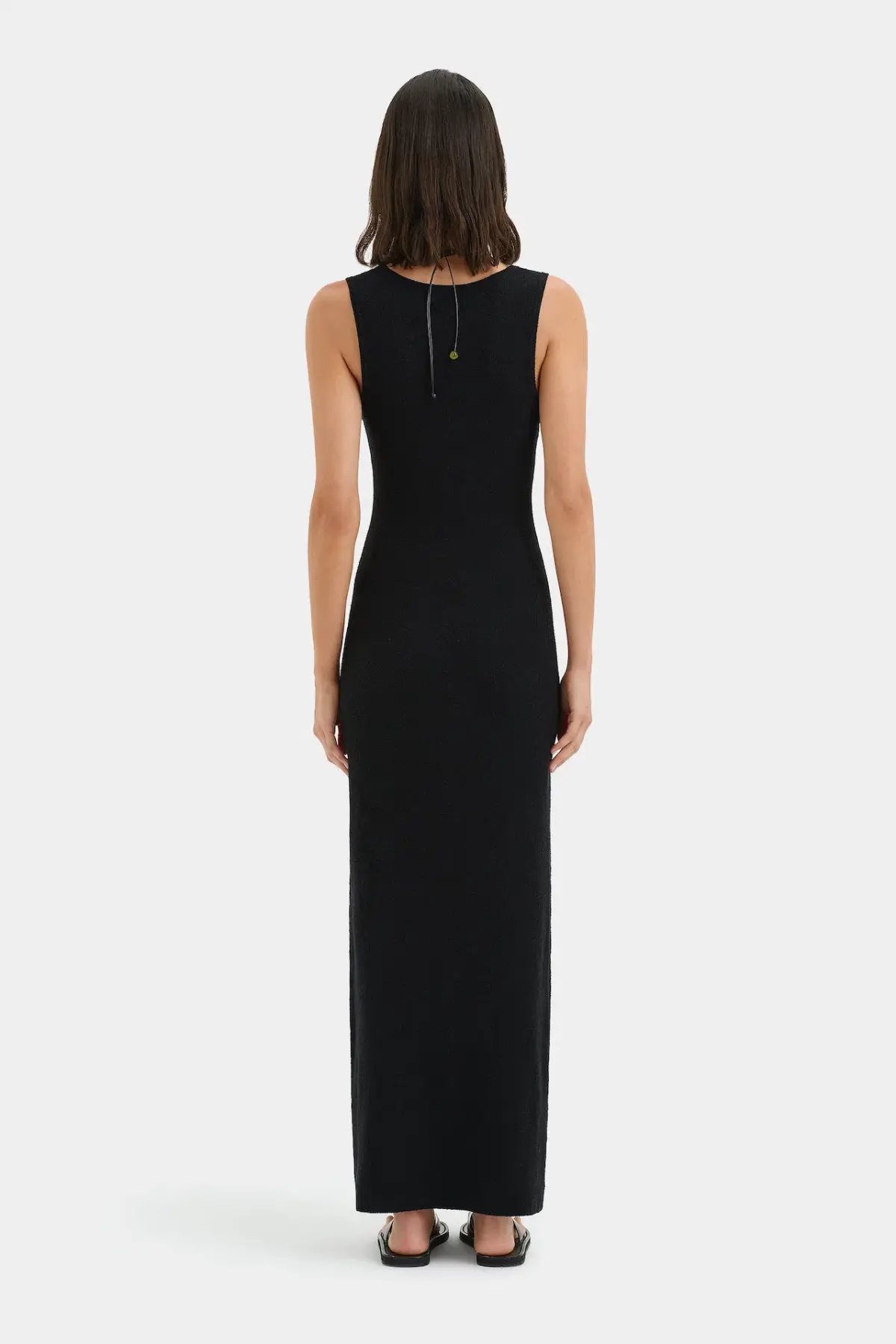 Sir the Label Chiara Scoop Neck Maxi Dress Black Size 2 / AU 10 photo 3