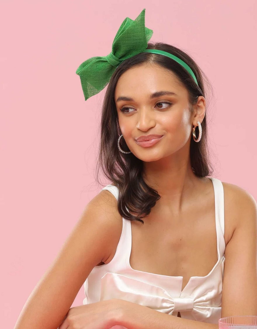 Morgan & Taylor Madeline Fascinator, Green photo 3