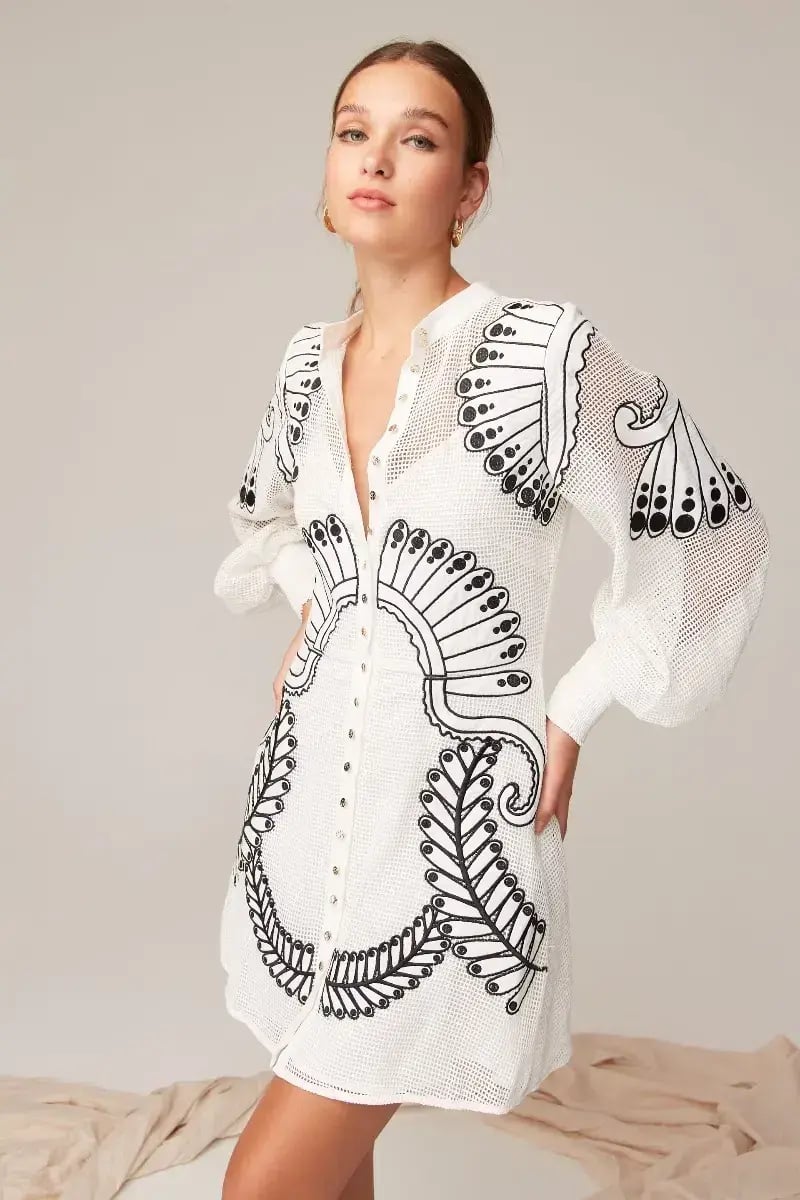 Keepsake The Label Alchemy Long Sleeve Mini Dress Print Size 6 photo 4