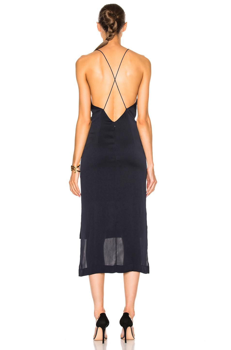 Dion Lee Fine Line Dress Black size 8 photo 3