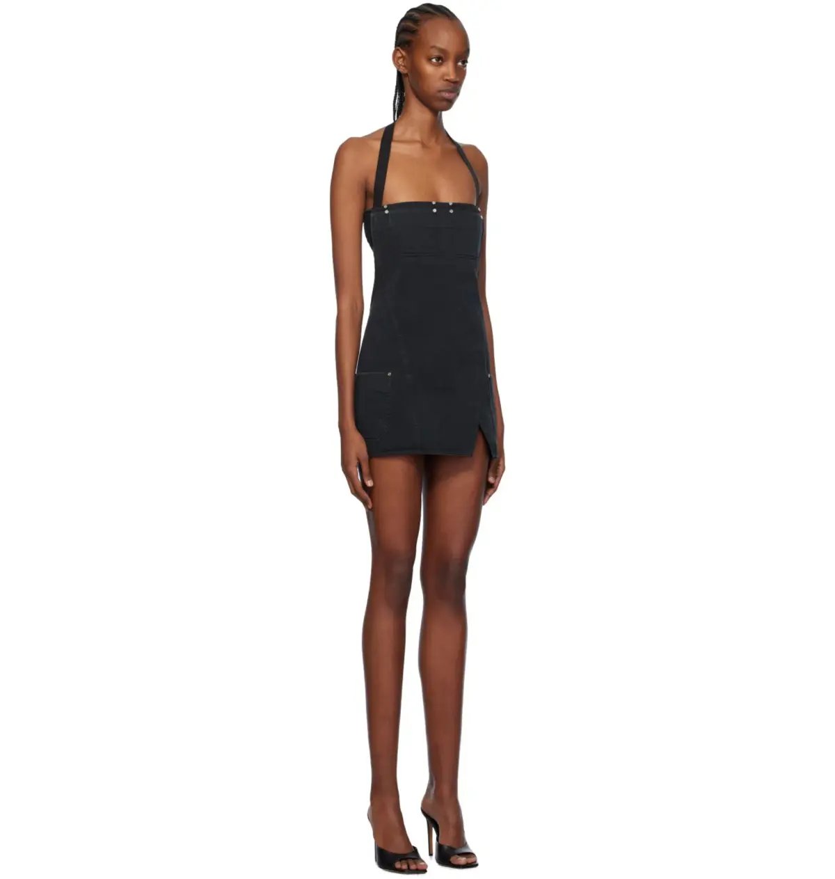 Dion Lee Aprion Mini Dress Black Size AU 6 photo 2
