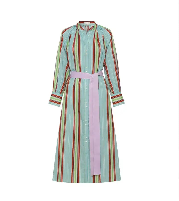 Oroton Shirtdress Midi Multi Size 12 photo 3