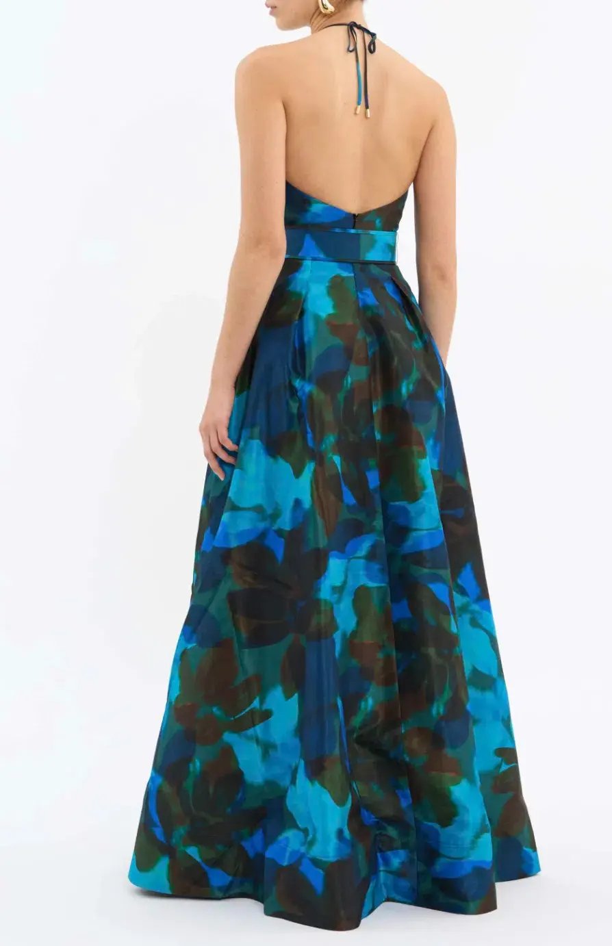 Rebecca Vallance Night Shade Gown Print Size 4 photo 3