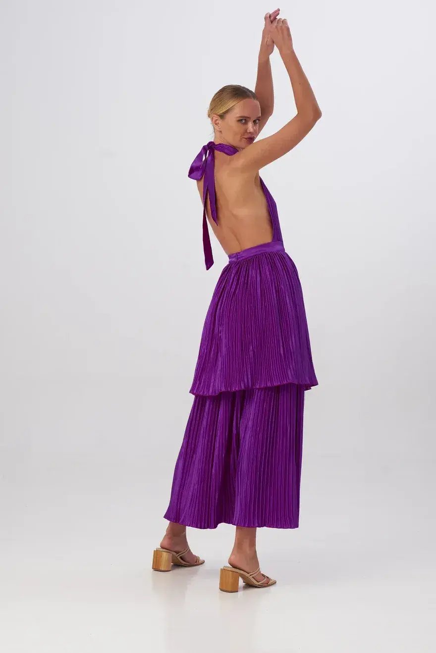 L'Idee Magnifique Gown Grape Size AU 6 photo 2