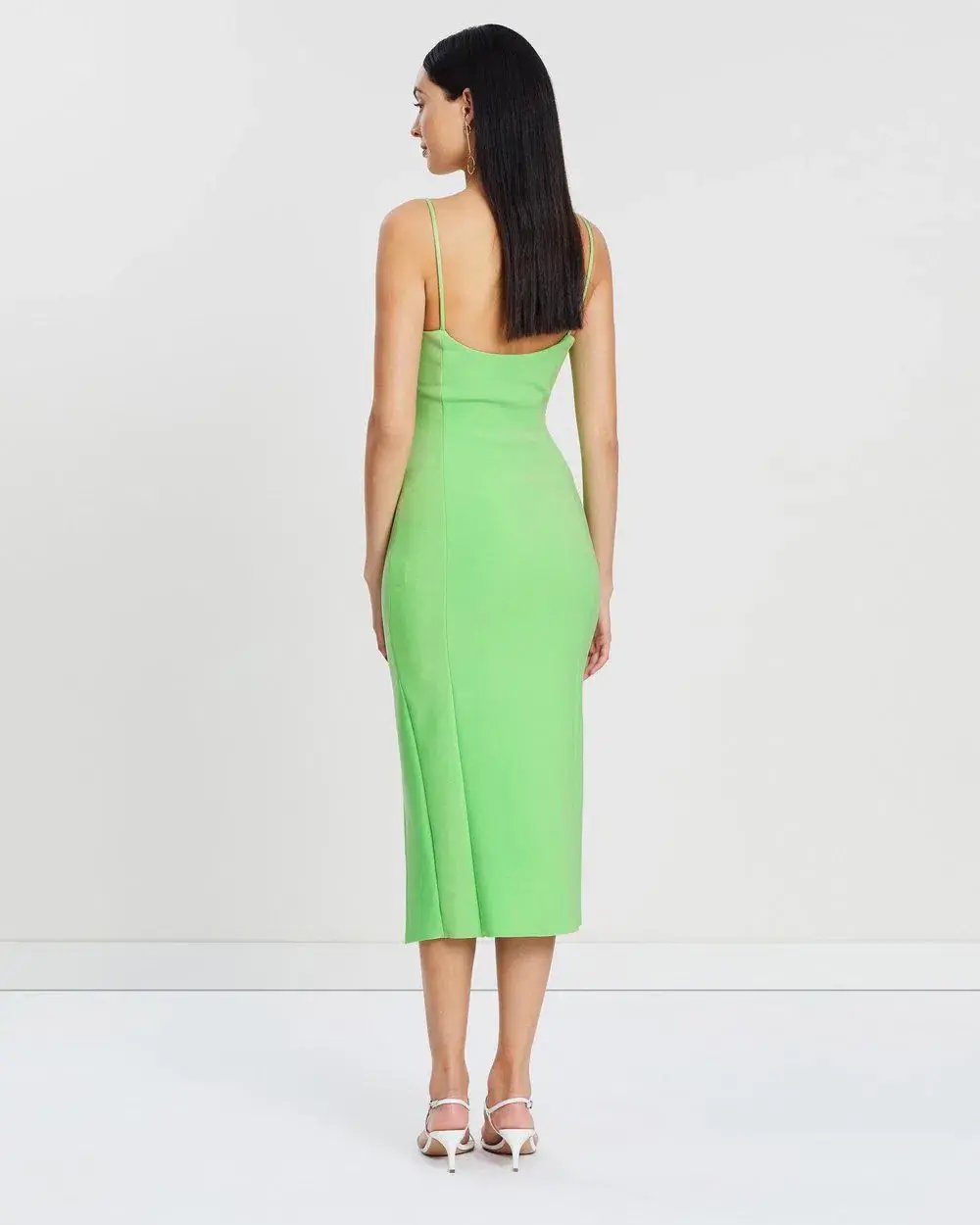 Bec & Bridge Missy Midi Dress Green Size 10 photo 2