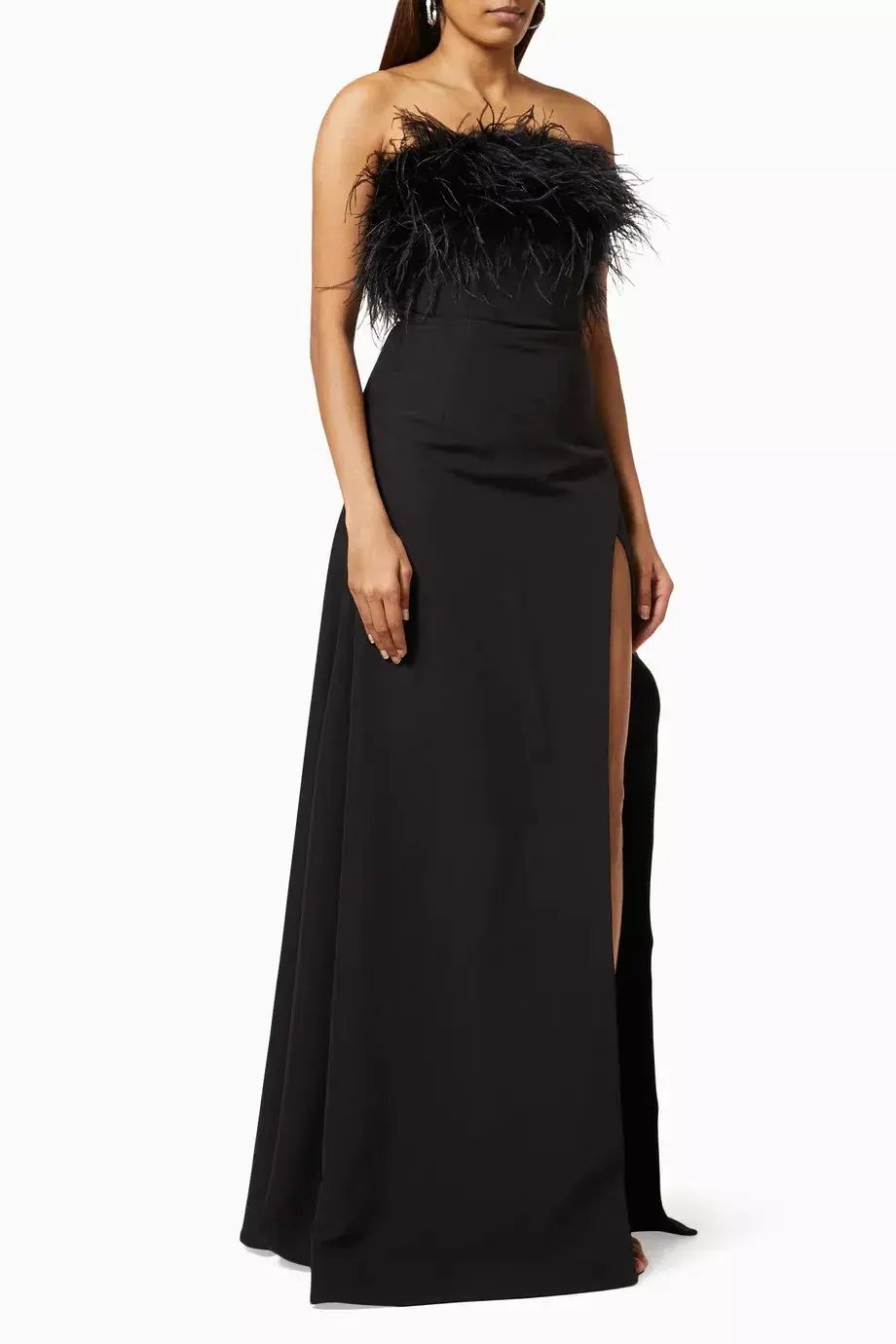 Rachel Gilbert Linc Gown Black Size 6 photo 2