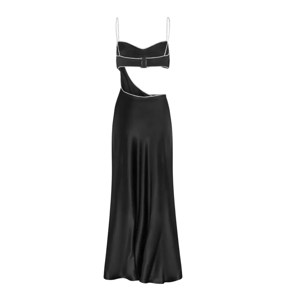 Michael Lo Sordo Symic Crystalline Luna Dress Black Size AU 6 photo 4