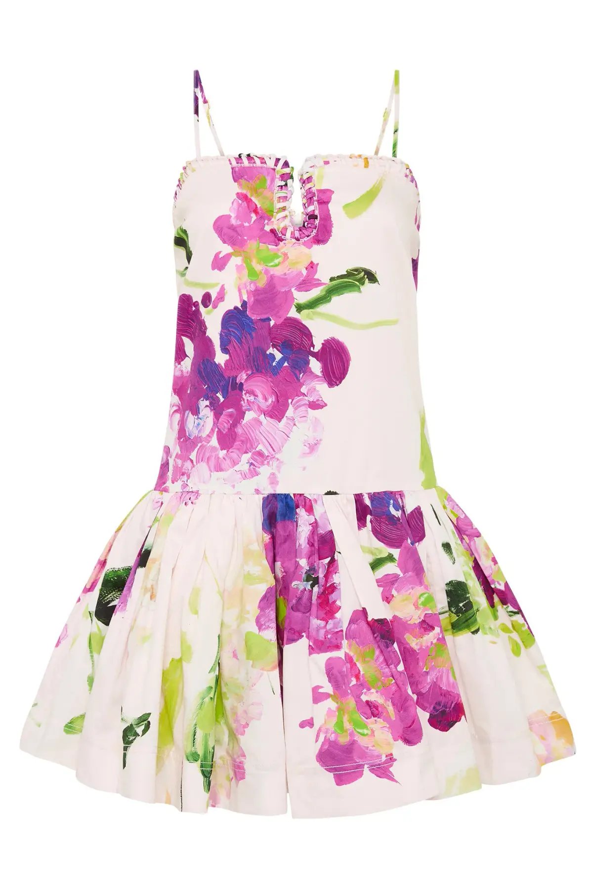 Aje Willow Sweetheart Mini Dress Wild Hydrangea Size AU 12 photo 4