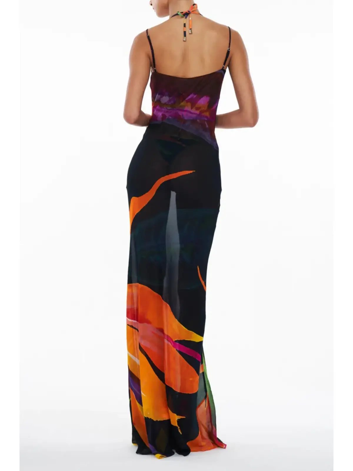 Rat & Boa Calypso Dress Bird of Paradise Print Size Small / AU 8 photo 5