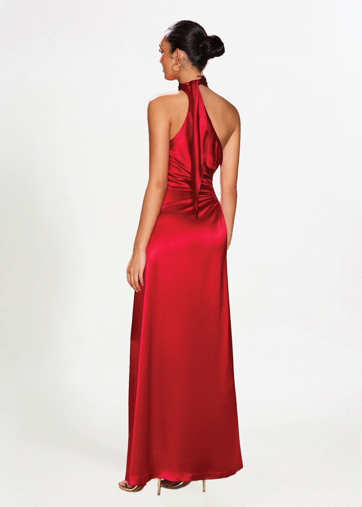 Alia Maxi Dress in Sorrento Red photo 2