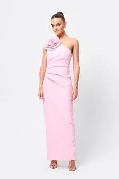 MOSSMAN DREAMSTATE MAXI DRESS / PINK / SIZE 14 photo 5