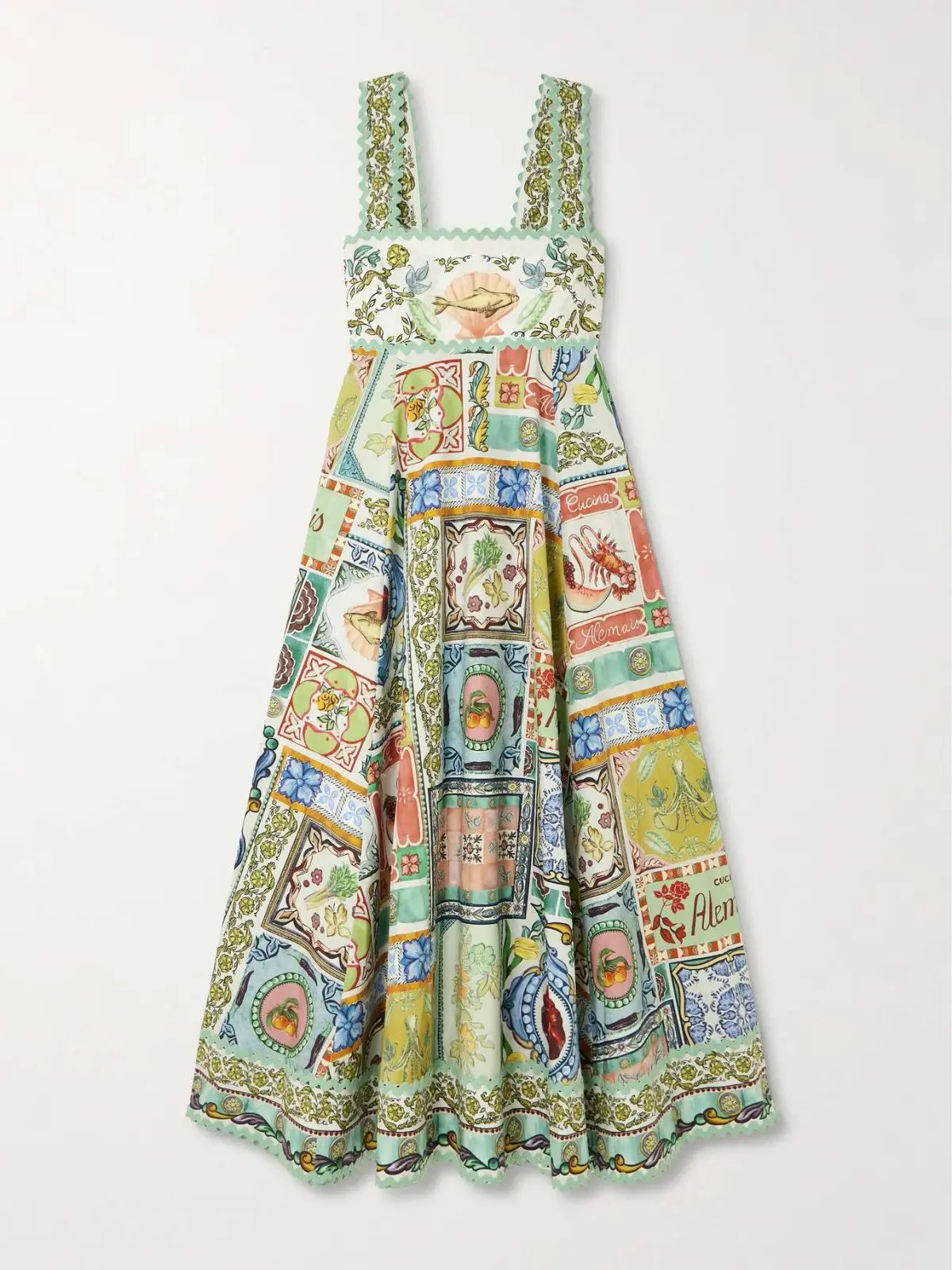Alemais Tommasina Summer Dress Multi Size 12 photo 4