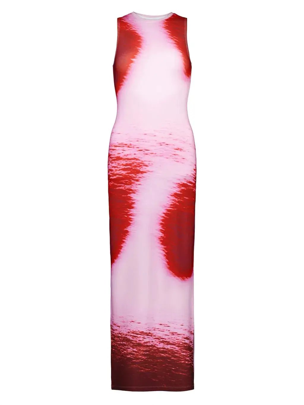 With Harper Lu Racer Dress Isola Ocean Pink Multi Size 8 photo 5