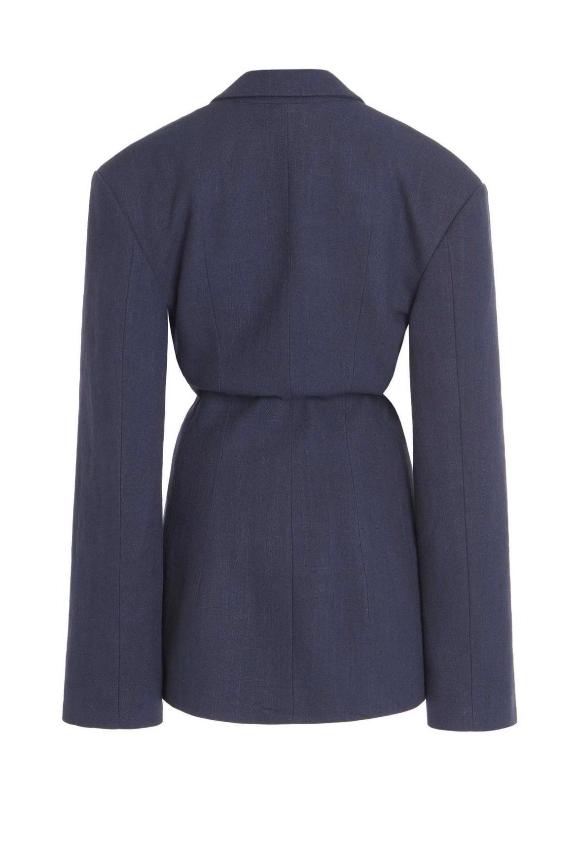 Jacquemus Arles Cutout Woven Mini Dress photo 4