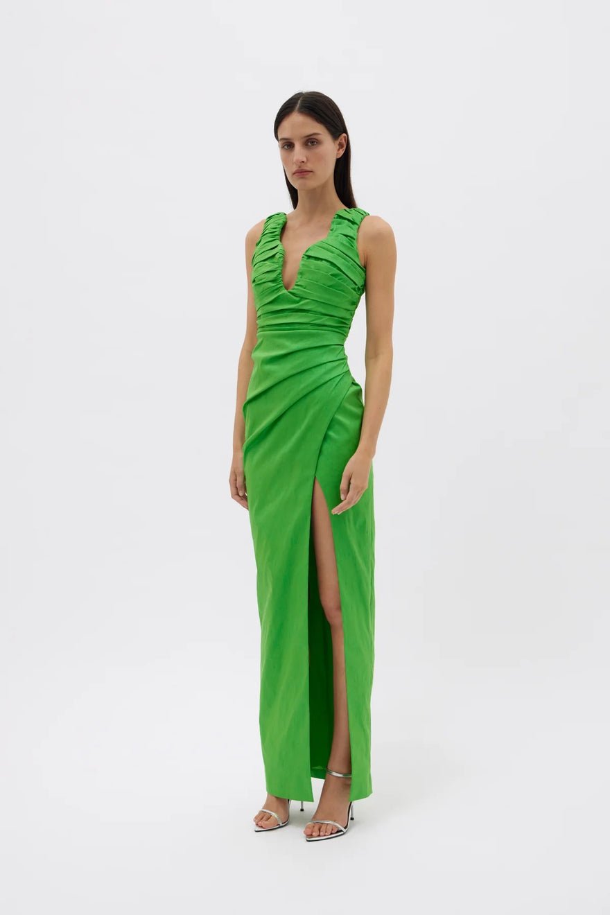 Rachel Gilbert Ivy Gown - Green photo 3