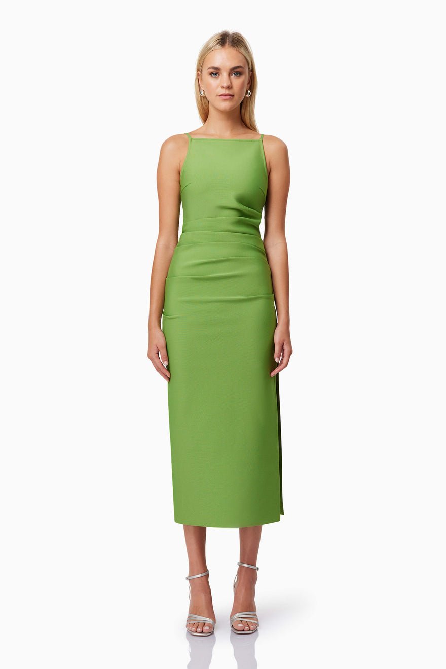 Elliatt Rose Midi Dress - Ferngreen photo 4