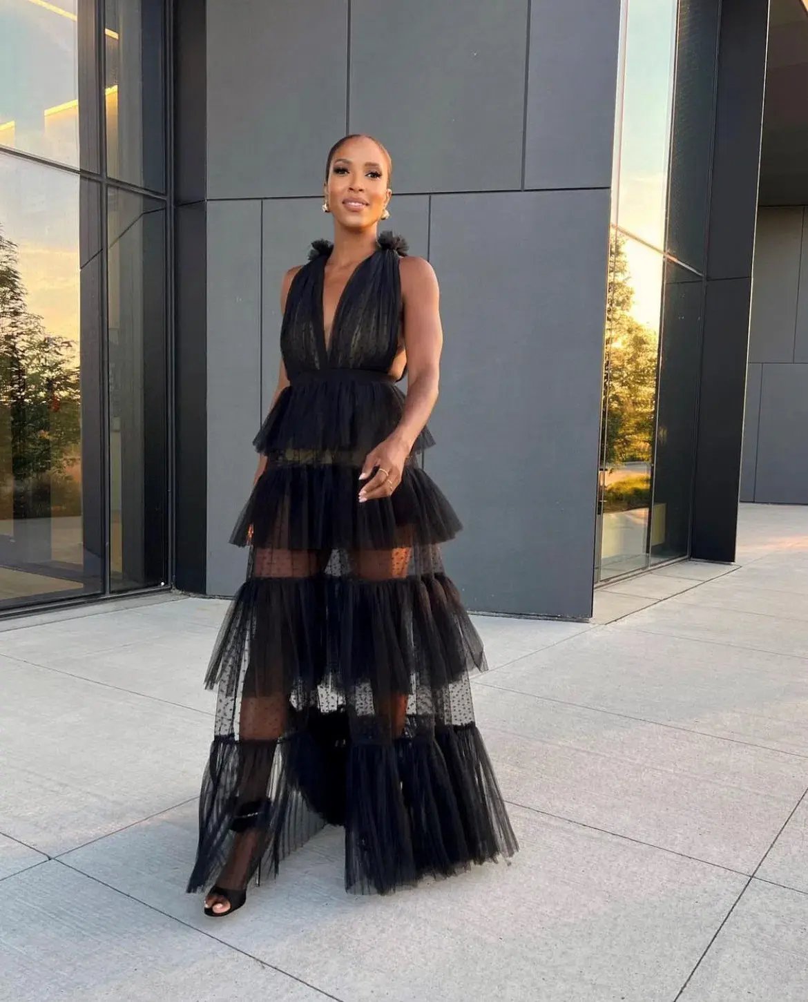 Lexi Zendaya Dress Black Size 10 photo 5
